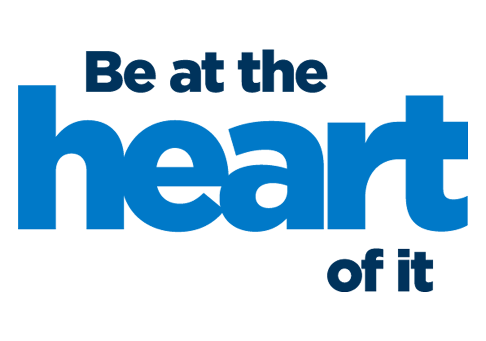 be at the heart of it logo