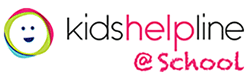 Kidshelpline at school logo