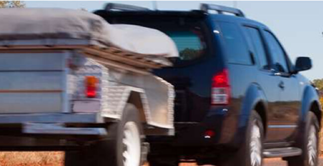 4WD pulling a trailer