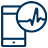 illustration of magnified app