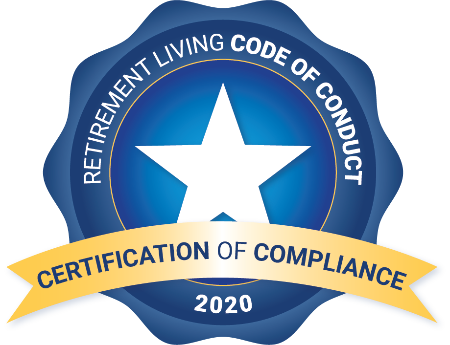 Retirement Living Code of Conduct Certificate of Compliance 2020