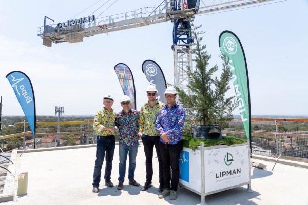Construction milestone at Sutherland site