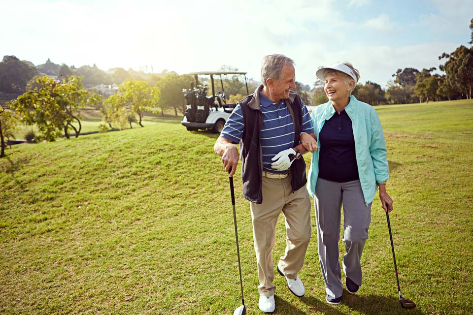 bonding on the golf course