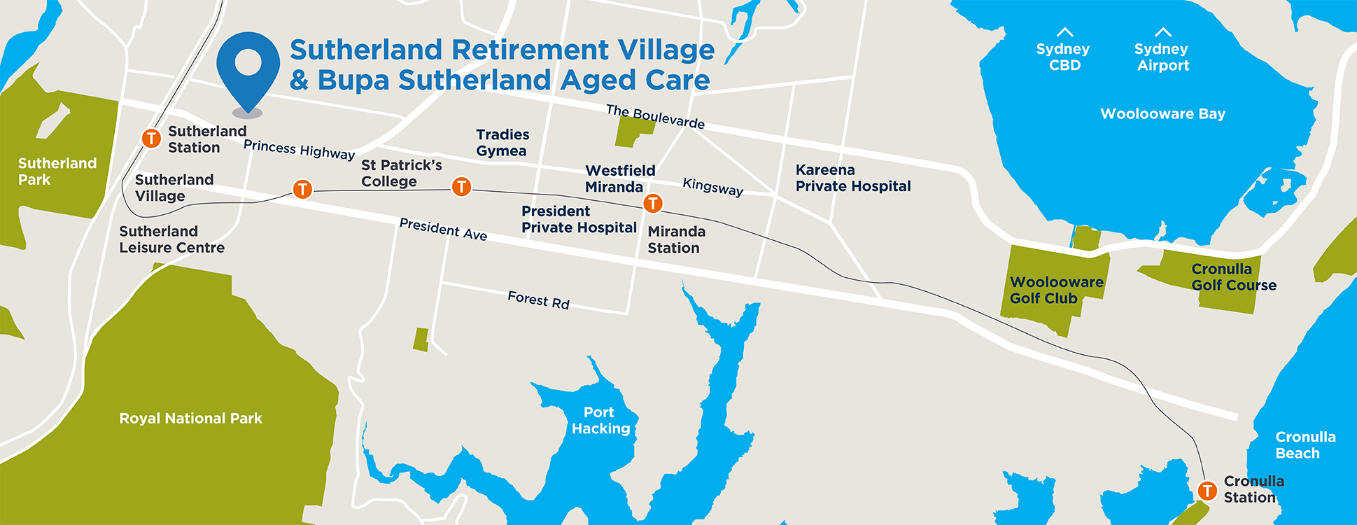 Sutherland Retirement Village Wellbeing Bupa