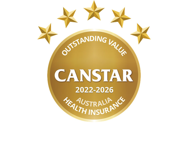 Canstar Outstanding Value Health Insurance Award 2022 - 2026