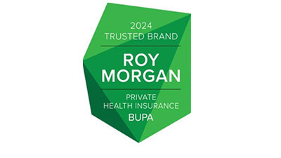 Roy Morgan 2024 Winner Most Trusted Brand in Private Health Insurance