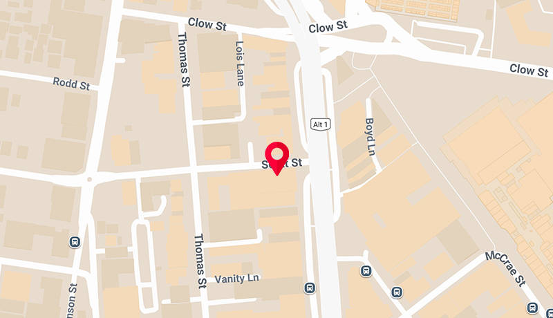 Map showing location of Dandenong BMVS centre