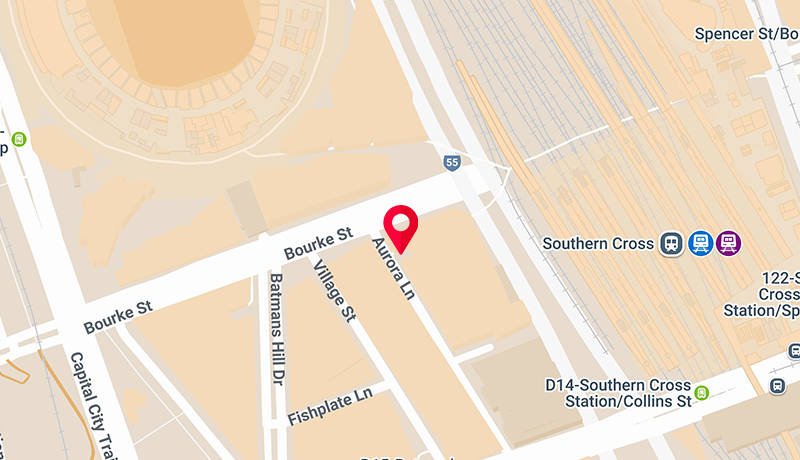 Map of Melbourne