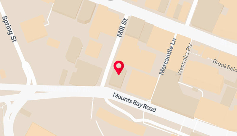 Map of Perth